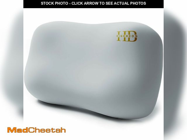 Lot 74-13583951 - HighBeds Cervical Neck Pillow for Neck Pain Relief- Memory Foam Pillow for Side and Back Sleepers, B...