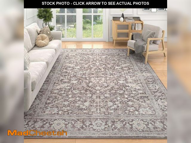 Lot 74-12779142 - SIXHOME 10'x14' Area Rugs for Living Room Washable Rugs Carpet Vintage Traditional Rugs for Bedroom ...