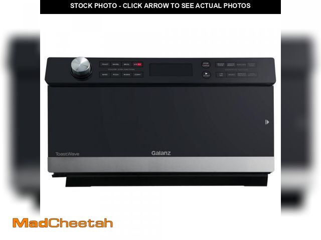 Lot 74-12131855 - Galanz Countertop 4 in 1 Microwave - Stainless Steel - UNUSED