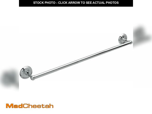 Lot 74-12760151 - Gatco 5078 Designer II 30" Towel Bar Chrome/Wall Mounted Single Towel Holder - UNUSED