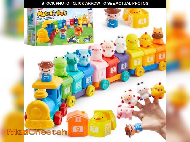 Lot 74-12438507 - Learning Toy for Toddlers 1 2 3 Years Old, Counting, Matching &amp; Sorting Montessori Learning Farm...