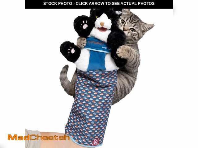Lot 74-14265595 - CATSUMO Wearable Cat Toy Wrestling Glove Puppet Ã¢â¬â Interactive Hand Mitt with Durable Protecti...