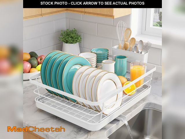 Lot 74-12881445 - Sakugi Stainless Steel Dish Drying Rack for Kitchen Counter, Sink Organization and Storage Essential...