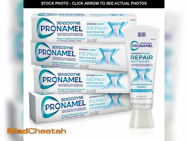 Lot 74-12705609 - Sensodyne Pronamel Intensive Enamel Repair Toothpaste for Sensitive Teeth and Cavity Protection, Whi...