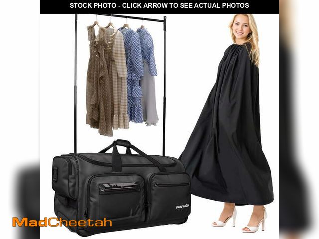 Lot 74-12768235 - Fegat Dance Bag with Garment Rack, 23" Foldable Rolling Competition Dance Duffle Bag with Portable C...