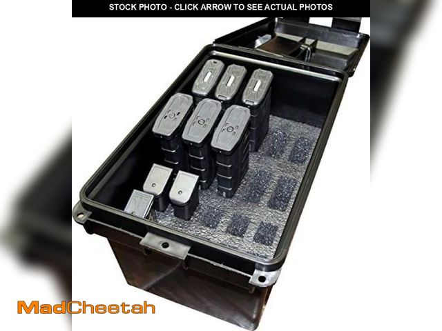 Lot 74-12399991 - MTM TMCLE Tactical Mag Can Multi Mag for 223/5.56 Magazines and 9mm to 45 ACP Magazine Storage, USA ...