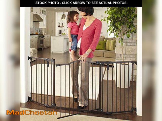 Lot 74-12400179 - Toddleroo by North States - Deluxe Decor Safety Gate: Extra Wide Baby Gate - Adjustable 38.3 to 72 I...