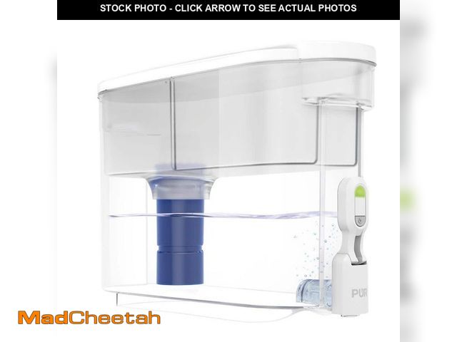 Lot 74-13778954 - (MISSING FILTER) PUR Plus 30-Cup Water Filter Pitcher Dispenser - UNUSED