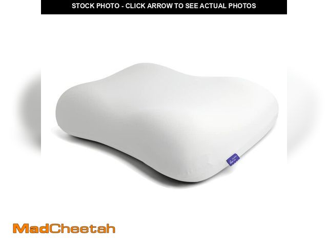 Lot 74-12970363 - C CUSHION LAB Deep Sleep Pillow, Patented Ergonomic Contour Design for Side &amp; Back Sleepers, Ort...