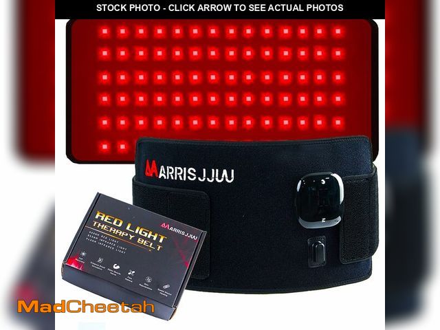 Lot 74-13547674 - Rechargeable Red Light Therapy Belt, 3-in-1 Wavelengths 660nm 850nm 940nm, Infrared Heating Pad for ...