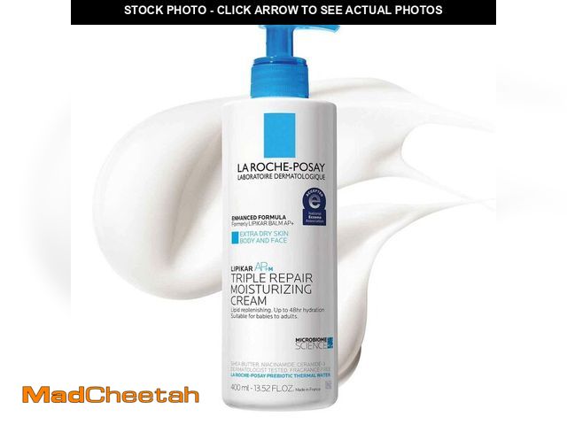 Lot 74-12713896 - La Roche-Posay Lipikar AP+ Triple Repair Moisturizing Cream, Face &amp; Body Lotion For Dry Skin, Sh...