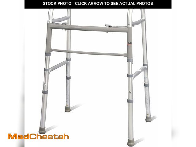 Lot 74-14279565 - CAREX Folding Walker for Seniors, 30-37 Inches, 1 Count - UNUSED