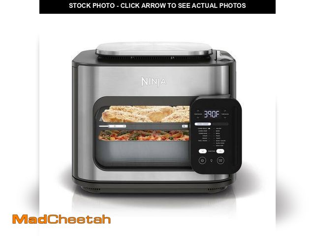 Lot 74-13739644 - NINJA Combi All-in-1 6 Qt. Stainless Steel Electric Multi-Cooker Oven, Air Fryer 14-in-1 Complete Me...