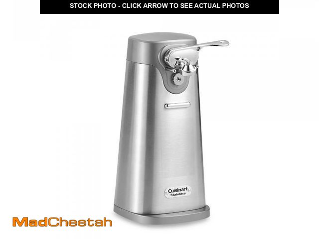 Lot 74-12113299 - Cuisinart SCO-60 Deluxe Electric Can Opener, Quality-Engineered Motor System Allows you to Open Any ...