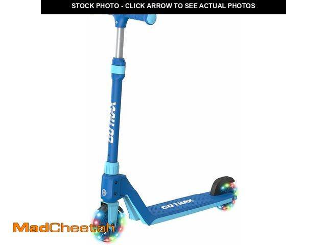 Lot 74-12665075 - Gotrax K03 Kick Scooter for Kids, 5" LED Lighted Wheels and Adjustable Handlebars, Lightweight Desig...