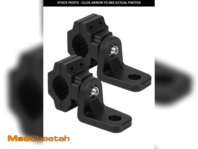 Lot 74-12315770 - ZIDIYORUO Whip Light Mounts for ATV, Quad Light Mounts Fit 0.875", 1", 1.125" Rack Bars and Bandleba...