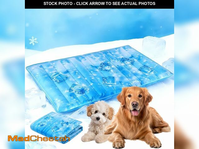 Lot 74-14266401 - Dog Cooling Mat 2.0, Universal Pet Cooling Pad, Double-Sided Durable Water-Resistant, Portable and E...