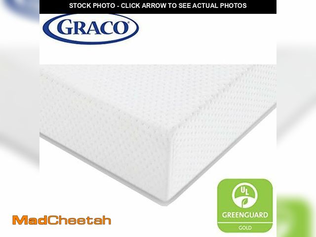 Lot 74-12801855 - Graco Premium Crib &amp; Toddler Mattress - GREENGUARD Gold Certified, Machine-Washable OEKO-TEX STA...