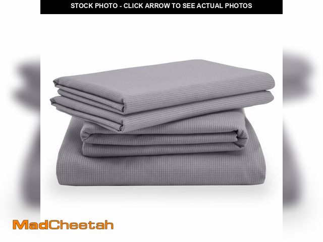Lot 74-12506179 - TEMPUR ProAir Sheet Set Cool Gray - Split King - UNUSED