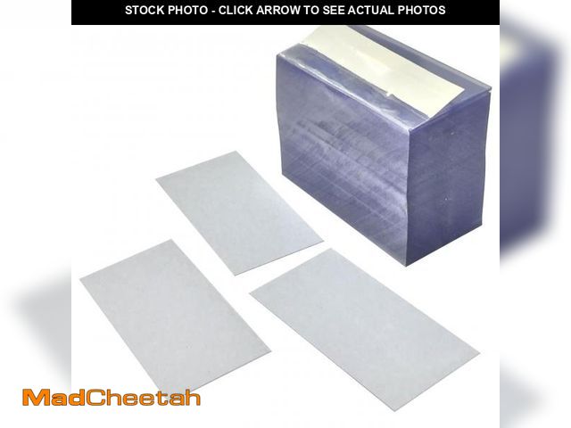 Lot 74-12304918 - CinchSigns Clear Plastic Wire Shelf Label Holders for Metal &amp; Price Channel Shelves - Reposition...