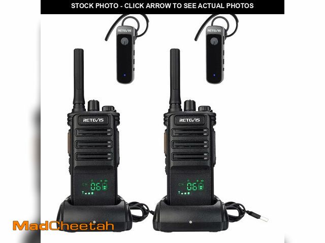 Lot 74-14152284 - Retevis RB89 Long Range 2 Way Radios,Wireless Walkie Talkie, High Power,700,000 sq.ft/50 Floor,GMRS,...