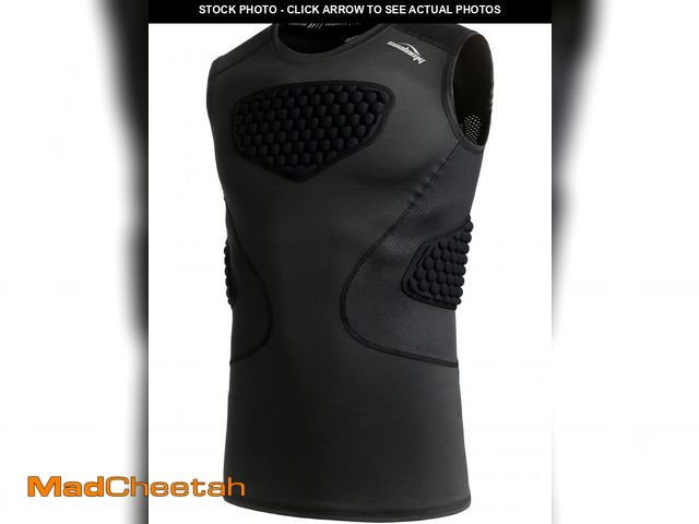 Lot 74-12178046 - COOLOMG Youth Baseball Chest Protector Padded Shirt Kids Rib Heart Guard Sternum Protection for Soft...