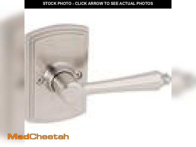 Lot 74-12404763 - DELANEY HARDWARE Italian Collection Florini Satin Nickel Dummy Door Lever - UNUSED