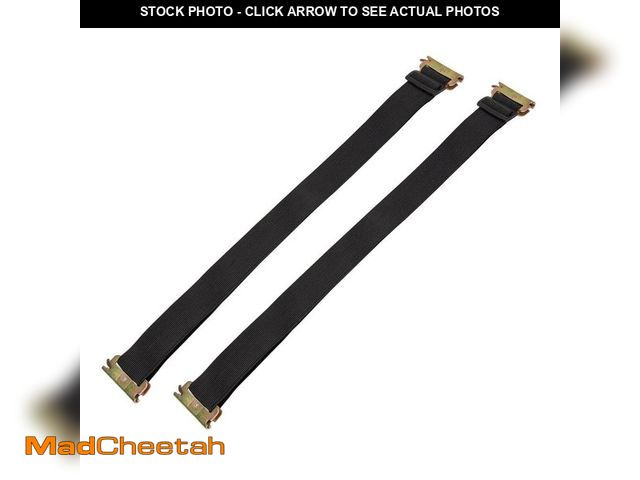 Lot 74-14559546 - CargoSmart 28 in. to 48 in. W x 3/4 in. L Adjustable Track E-Track and X-Track Bungee Cord - 2 pk - ...