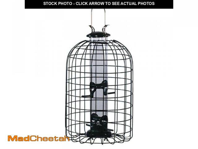 Lot 74-12172500 - *SEE DETAILS* AUDOBON Wild Bird Caged Tube Bird Feeder (4-Ports) *SEE DETAILS*  - USED