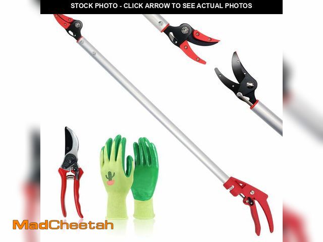 Lot 74-14070472 - Hortem Garden Pro 35â Adjustable Long Reach Adjustable Right-Handed Pruner - UNUSED