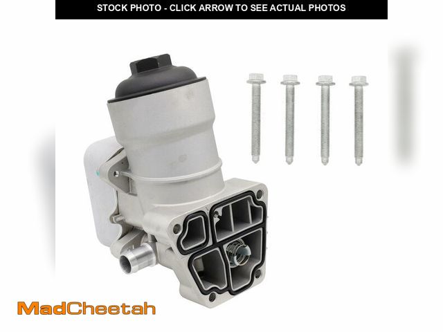 Lot 74-13628313 - NOVAPARTS Upgraded Aluminum Oil Cooler Filter Housing Assembly w/Gasket for 2012 2013 2014 Volkswage...