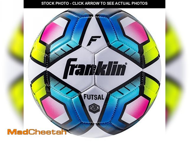Lot 74-12367507 - Franklin Sports Futsal Ball - Low Bounce Futsal and Indoor Soccer Training Ball - Heavy Indoor + Out...