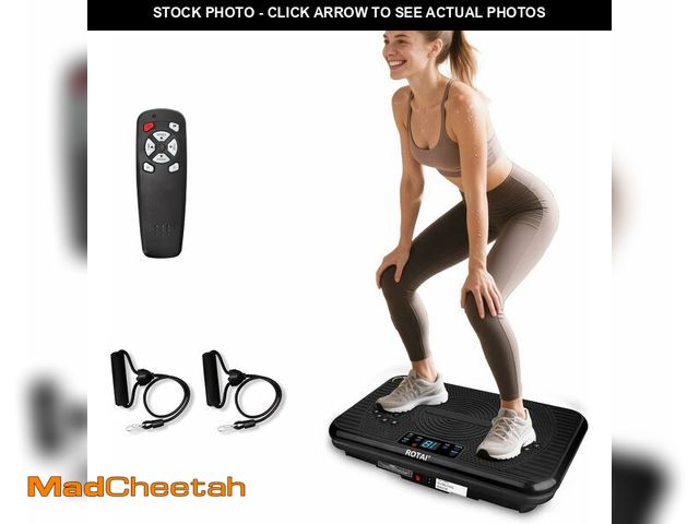 Lot 74-13710498 - Shake Plate Vibration Exercise Machine for Lymphatic Drainage Massager &amp; Weight Loss, 400 lbs Ca...