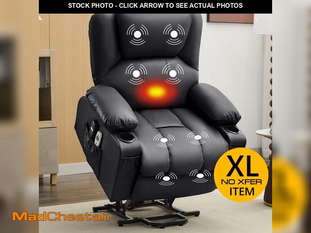 Lot 74-13282754 - JONPONY Power Lift Recliner Chair Recliners for Elderly with Heat and Massage Recliner Chair for Liv...