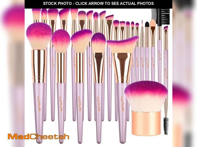 Lot 74-12410965 - JAF Makeup Brush Set Professional 26 Pcs Synthetic Make Up Brushes Tools Kit Vegan - UNUSED