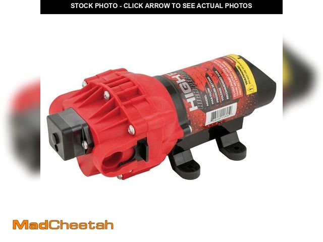 Lot 74-14426105 - FIMCO 5151087 2.4 GPM 12 Volt High Performance (Hi Flo) Diaphragm Sprayer Pump 60 PSI Max 10 Amps Ap...
