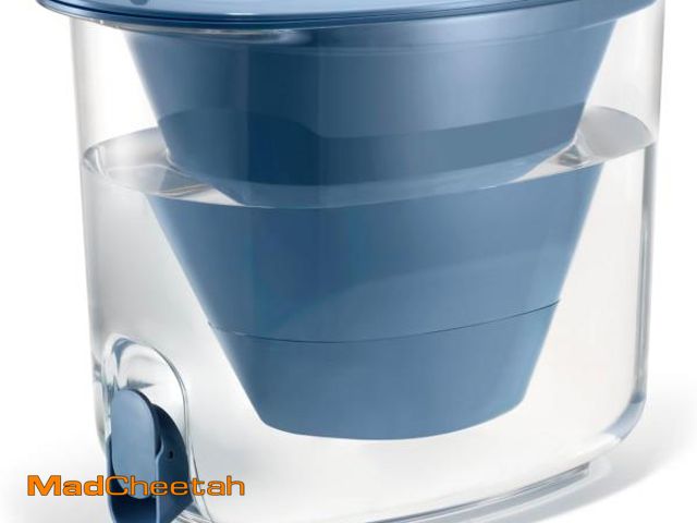Lot 74-12399158 - LifeStraw Home High-Capacity Water Filter Dispenser, 35-Cup, Stormy Blue, BPA-Free Designed for Ever...