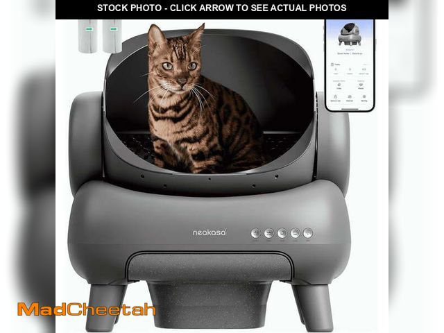 Lot 74-13124053 - Neakasa M1 Plus Self-Cleaning Automatic Cat Litter Box with Sensor, 7.17L, Odor-Free Waste Disposal,...
