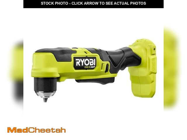 Lot 74-14560199 - RYOBI ONE+ HP 18V Brushless Cordless Compact 3/8 in. Right Angle Drill (Tool Only) - UNUSED