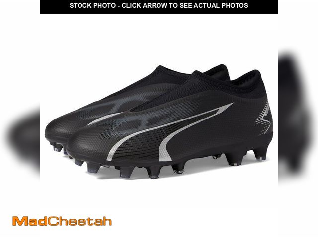 Lot 74-14212695 - PUMA Ultra Match Laceless Firm Ground/Artificial Ground (Toddler/Little Kid/Big Kid) Puma Black/Asph...
