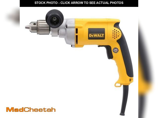 Lot 74-12939279 - DEWALT 7.8 Amp Corded 1/2 in. Variable Speed Reversing Drill - UNUSED