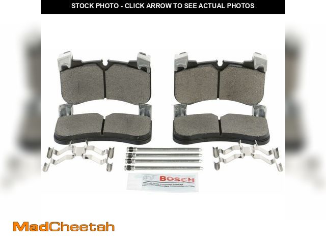 Lot 74-13622772 - BOSCH BC2184 QuietCast Premium Ceramic Disc Brake Pad Set - Compatible with Select Land Rover Defend...