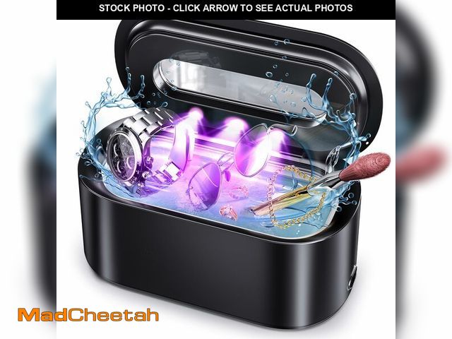 Lot 74-12718258 - Ultrasonic Jewelry Cleaner, 48KHz Professional Ultrasonic Cleaner for Eyeglasses, Rings, Retainers, ...