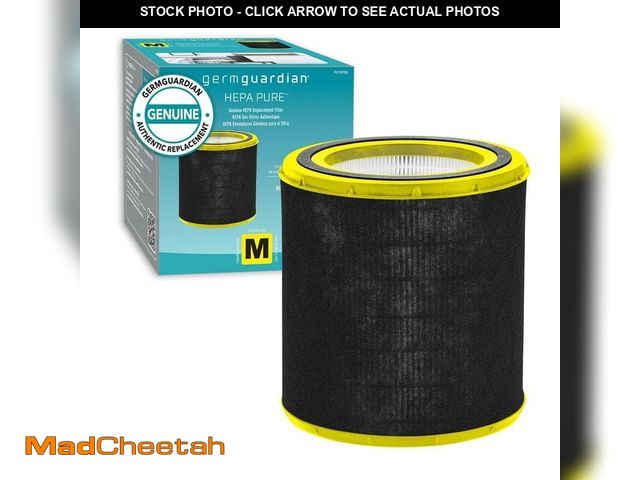 Lot 74-14113425 - GermGuardian FLT4700 HEPA Pure Air Purifier Replacement Filter Type M, 1-Count, Designed for AC4700,...