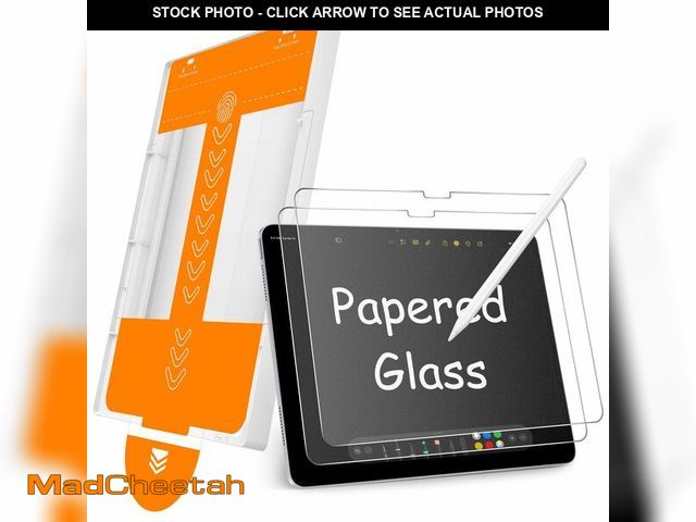 Lot 74-12705953 - SPARIN Paper Glass Screen Protector for iPad Air 13 Inch M3 2025 &amp; M2 2024 (7th/6th Generation),...