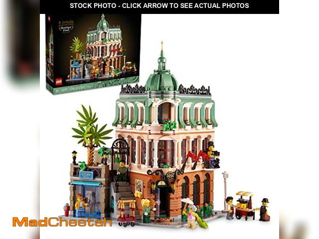 Lot 74-12225411 - LEGO Icons Boutique Hotel Model Kits - Bedroom or Office Decor for Men &amp; Women, Ages 18+ - Build...