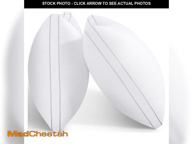 Lot 74-12513172 - Bed Pillows 2 Pack Pillow Inserts Memory Foam 30" x 15" - USED
