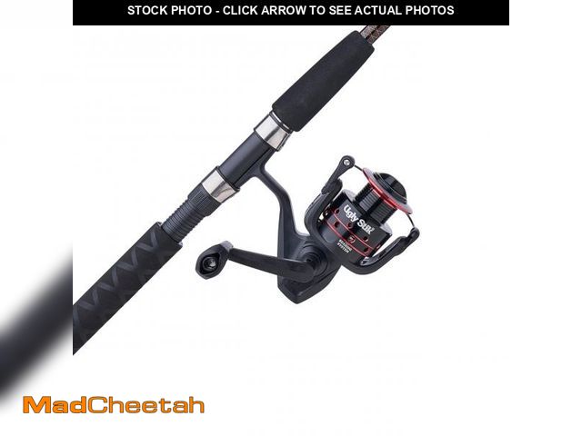 Lot 74-12538815 - Ugly Stik GX2 Spinning Reel and 6'6" Fishing Rod Combo, 1-Piece, Graphite and Fiberglass Rod with Cl...