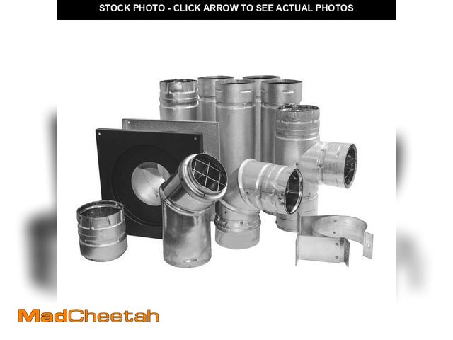 Lot 74-12746526 - DuraVent PelletVent for Multi-Fuel 3in. Diameter Horizontal Kit - UNUSED