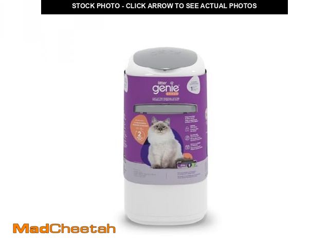 Lot 74-12145955 - Litter Genie Style Pail |Cat Litter Waste Disposal System for Odor Control | Includes 1 Square Refil...